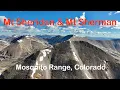 Hiking 13er Mt Sheridan and 14er Mt Sherman Mosquito Range Fairplay Colorado May 2026