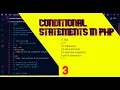 PHP programming 2022 Conditional Statements in PHP 2022 Simplified programming tech happen