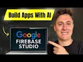 The EASIEST way to build apps with AI EVER Google Firebase Studio