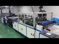 Water proof zipper bag making machine