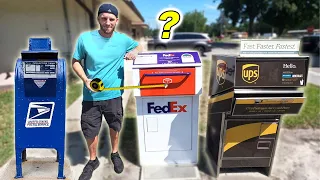 Mail Drop Box Sizes Dimensions for FedEx UPS and USPS Post Office