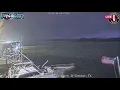 Saltwater Recon camera shows strong storms moving through Matagorda Bay