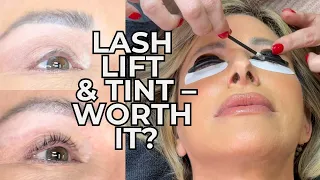 Lash Lift Tint What It Is How It Works My Before After Dominique Sachse