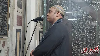 الشيخ فتحي موسى   أذان الجمعة الأول   مسجد السلطان أبو العلا بالقاهرة             دندنها