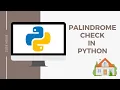 Palindrome checking in Python Python in Hindi Mayank Gupta Code House