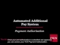 Automated Additional Pay System - TUC Payment Authorization