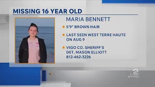 Vigo County Sheriff s Office seeks help locating missing teen