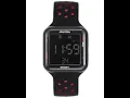 How to set time on armitron watch Digital Chronograph Square dial with Black Resin Strap Red