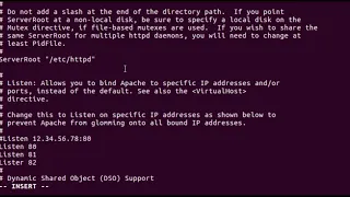 Linux Tutorial How to Configure Webserver in Linux