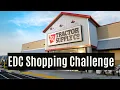 Tractor Supply EDC Shopping Challenge