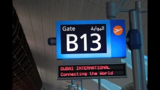 نداء طيران الإمارات لصعود الطائرة الى لندن هيثرو Emirates Boarding Announcement In Arabic 