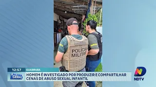 Homem de Guabiruba é investigado por produzir e compartilhar abuso infantil