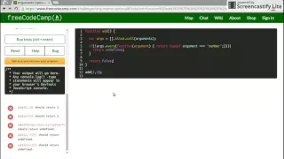 Walkthrough - ARGUMENTS OPTIONAL FCC Intermediate Algorithms