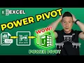 Power Pivot in Excel Full Beginner Tutorial Data Model Relationships DAX More