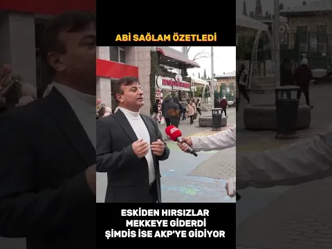 Eskiden hırsızlar Mekke’ye gidip af diliyordu şimdi ise AKP’ye #sokakröportajları #halknediyor