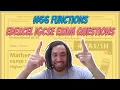 Functions - Edexcel IGCSE Exam Questions