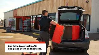 How to fit 20 Plastic Moving Boxes in a Prius Rent Plastic Moving Boxes U-Haul Ready-To-Go Box