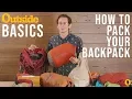 How to Pack Your Backpack the Right Way Outside