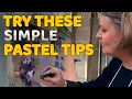 Download Lagu Painting flowers with floral pastels | pastel painting for beginners | pastel painting flowers
