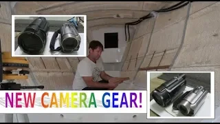 Building my steel sailing yacht Ep.23 NEW camera gear!