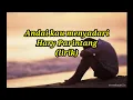 Lagu Andai Kau Menyadari - Hary Parintang.
