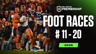 Top 11 - 20 Foot Races | Match Highlights | NRL 2026
