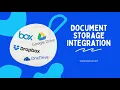 How to Setup the Google Drive Dropbox Box and OneDrive Integration