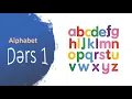 Lagu İrəli Səviyyə İngiliscə ( Əlifba - Dərs 1)