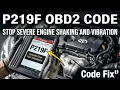 What Is P219F Obd2 Code - Cylinder Four Fuel Imbalance