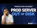 Why Production Servers Run Out of Disk And How Engineers Fix It