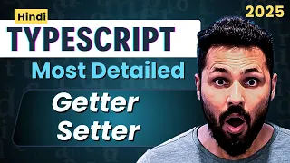 TypeScript Hindi Tutorial getter and setter