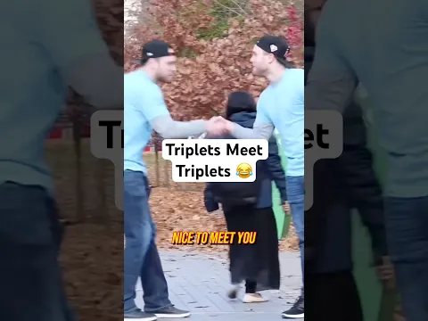 Wait till the ending 😂 #triplets #funny