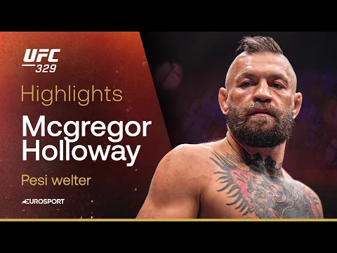 McGregor vs Holloway | HIGHLIGHTS | #UFC329 - YouTube thumbnail