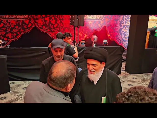 ⁣تواضع  السيد الخباز  -- ماشاء الله  -- ديوان الكفيل لندن