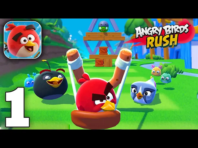 Angry Birds Rush Gameplay Walkthrough Part 1 (iOS, Android)