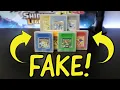 I bought FAKE Pokemon games off Ebay AGAIN Gameboy Color