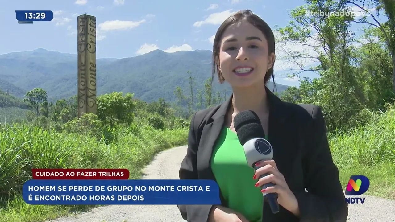 Cuidado ao fazer trilhas: homem se perde de grupo no Monte Crista e é encontrado horas depois