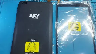 Reemplazo de touch tablet SKY pad 8 pro