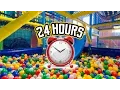24 HOUR OVERNIGHT in A PLAYPLACE FORT IN CHICK FIL A LOCKED IN A PLAY PLACE OVERNIGHT