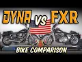 Harley Davidson Dyna FXDX VS FXRS - Thrashin Supply Bike Comparison