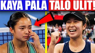 Tunay na Rason Bakit Tuloy-Tuloy ang Talo ni Alex Eala! Hindi Ganito ang Laro Niya!