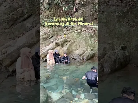 Curug Cibaliung airnya bening bangett🙂‍↔️