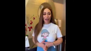 الاول مرة النجمة ريم السواس في موسكو في تاريخ 19 5 2023 