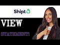 How To View Your Pay Statement On Shipt Shopper App 2025
