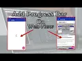 Add Progress Bar On WebView - Android Studio Tutorial