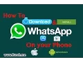 Lagu How to Download and Install WhatsApp