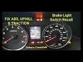 Lagu Fix Recall  ABS, Hill Assist Light, 2016 Subaru Crosstrek brake light switch