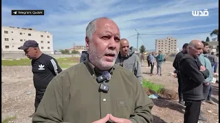 وداع وتشييع الشهيدين ربيع جلامنة ومحمود أبو الهيجا في مخيم جنين صباح اليوم 