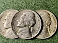 1946 1947 1948 Jefferson Nickels