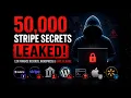 50 000 Stripe Secrets LEAKED 1 2M Finance Records WordPress Fake Claude